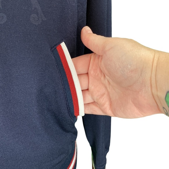 Billabong Navy Zip Up Track Jacket - Picture 6 of 16